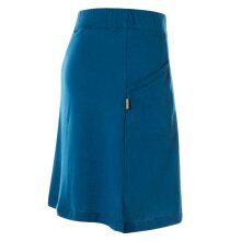 Vishes - Kurzer Damen Sport-Rock Mini-Rock Baumwoll-Rock Einfarbig Schlicht türkis 44-46