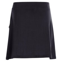 Vishes - Kurzer Damen Sport-Rock Mini-Rock Baumwoll-Rock Einfarbig Schlicht schwarz 36-38