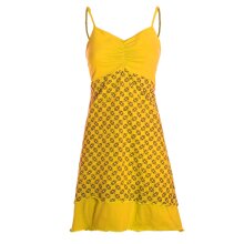 Vishes Sommerkleid Damen Babydoll Spaghettiträger...