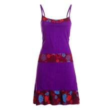 Vishes Mini Trägerkleid Damen Jersey Baumwolle mit...