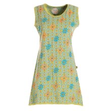 Vishes - Damen Longshirt-Kleid armlos Mini-Kleid...