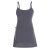 Vishes Mini Trägerkleid Damen Unterkleid Jersey Baumwolle Schlicht