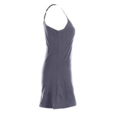 vishes einfaches Basic Minikleid Strandkleid grau XL