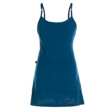 vishes einfaches Basic Minikleid Strandkleid türkis L