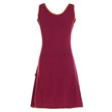 Vishes - Damen Longshirt-Kleid Sommer Mini-Kleid...