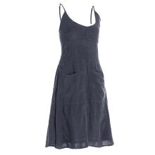 Vishes Kleid Sommerkleid verstellbare Träger grau 36