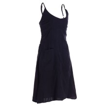 Vishes Kleid Sommerkleid verstellbare Träger schwarz 42