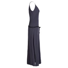Vishes - Langes Einfaches Damen Träger Sommer-Kleid,Ökologisch nachhaltig grau 32-34