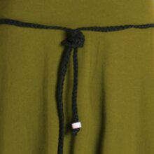 Vishes - Langes Einfaches Damen Träger Sommer-Kleid,Ökologisch nachhaltig olive 40