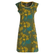 Vishes - Kurzarm Damen Sommer-Kleid Longshirt-Kleid...