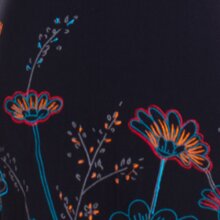 Vishes - armloses Damen Longshirt-Kleid Mini-Kleid Tunika-Kleid T-Shirtkleid schwarz 38