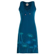 Vishes - armloses Damen Longshirt-Kleid Mini-Kleid...