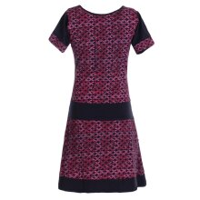 Vishes - Damen Longshirt-Kleid kurzarm Mini-Kleid...