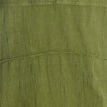 vishes asymmetrisches Sommerkleid luftig Oversize olive 32-34