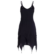 vishes Zipfelkleid aus Baumwolle Leichtes Strandkleid...