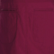 vishes Kleid Latzkleid oversize dunkelrot 36