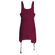 vishes Kleid Latzkleid oversize dunkelrot 40