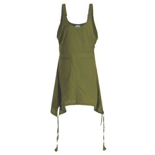 vishes Kleid Latzkleid oversize olive 40