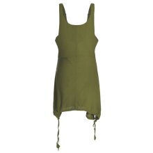 vishes Kleid Latzkleid oversize olive 40