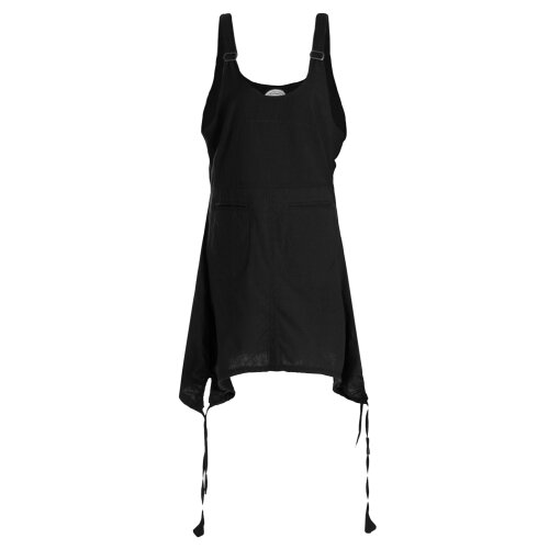 vishes Kleid Latzkleid oversize schwarz 44