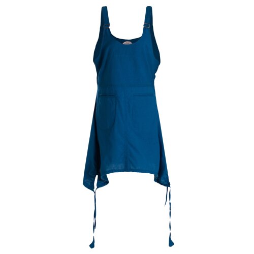 vishes Kleid Latzkleid oversize türkis 40