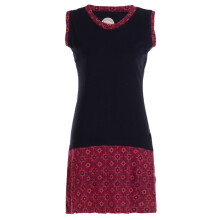 Vishes - Damen Sommerkleid Armlos Sternchen-Kleid...