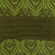 vishes Sommerkleid langes Kleid bedruckt olive 40