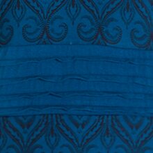 vishes Sommerkleid langes Kleid bedruckt türkis 42