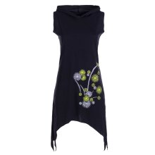 Vishes - Armloses Damen Zipfel-Tunika Elfen-Kleid...