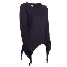 Vishes Zipfelshirt Damen Langarm Rundausschnitt...