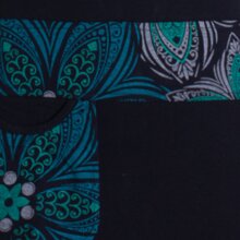 Vishes - Alternative Bekleidung - Damen Sommerkleid Kurzarm Mini-Kleid Tunika-Kleid T-Shirtkleid schwarz 38-40