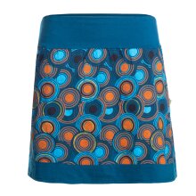 Vishes Minirock Damen Bedruckt Kreise Bund Jersey...