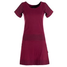Vishes - Damen Longshirt Kleid kurzarm Mini-Kleid...
