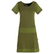 Vishes - Damen Longshirt Kleid kurzarm Mini-Kleid...