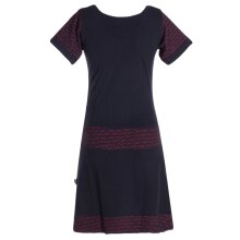 Vishes - Damen Longshirt Kleid kurzarm Mini-Kleid...