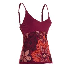 Vishes Sommer Top Damen Hemdchen Träger Floral...