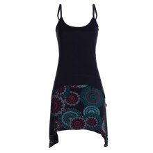 vishes Sommerkleid asymmetrisch schwarz 4XL