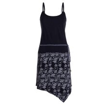 Vishes Sommerkleid Asymmetrisch Bedruckt Geflochtener...