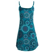 Vishes - Damen Sommer-Kleider Jersey-Kleid Mini-Kleid...