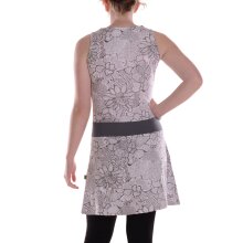 Vishes Damen A-Linie Kleid Baumwolle Blumen-Muster...