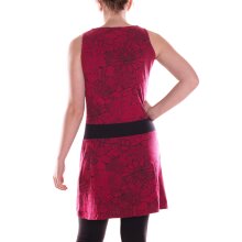 Vishes Damen A-Linie Kleid Baumwolle Blumen-Muster...