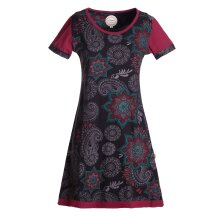 Vishes Mini kurzarm Baumwolle Sommerkleid Mandalas Hippie...