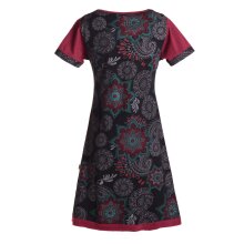 Vishes Mini kurzarm Baumwolle Sommerkleid Mandalas Hippie...