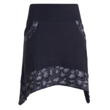 Vishes Damen Mini-Rock Baumwolle A-Linie Blumen-Muster...