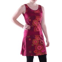 Vishes Damen mittellanges Kleid Baumwolle Paisley...
