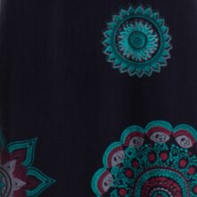 Vishes - Damen Sommer-Kleider Mini-Kleid Jersey-Kleid Spagettiträger-Kleid schwarz 40