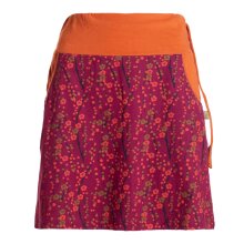 Vishes Damen Mini-Rock Baumwolle Blumen-Muster extra...