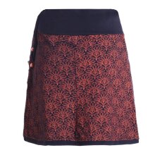 Vishes Damen Mini-Rock Baumwolle Blumen-Muster extra...