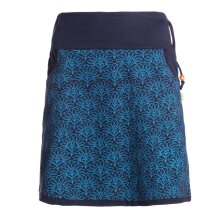 Vishes Damen Mini-Rock Baumwolle Blumen-Muster extra...