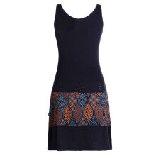 vishes Kleid Cutwork schwarz M